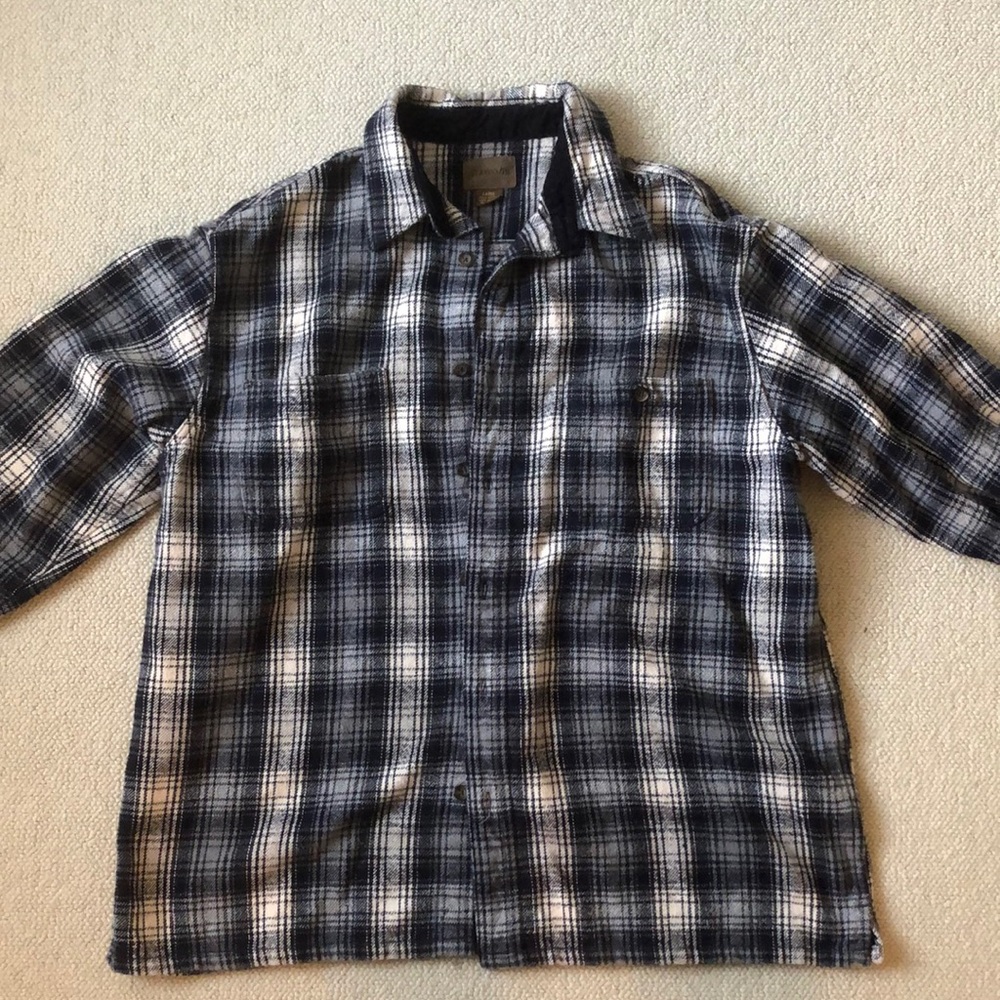 Men’s large flannel shirt jacket